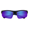 Frontansicht Zippo Sonnenbrille blaue Gläser mit schwarzem Rahmen